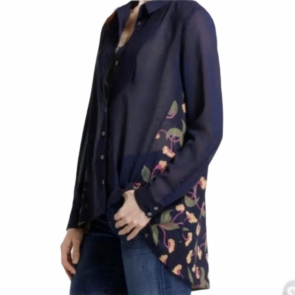 ANTHROPOLOGIE MAEVE Ira Blouse 2